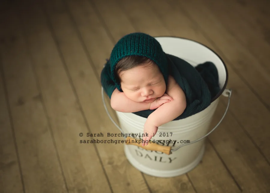Adorable Baby Boy Newborn Session | Houston TX Newborn Photography by Sarah Borchgrevink