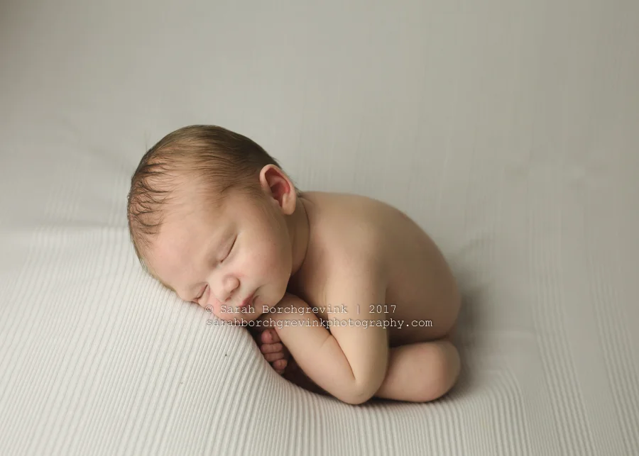 Sweet & Simple Newborn Photographer in Houston | Natural and Neutral Baby Boy Newborn Session