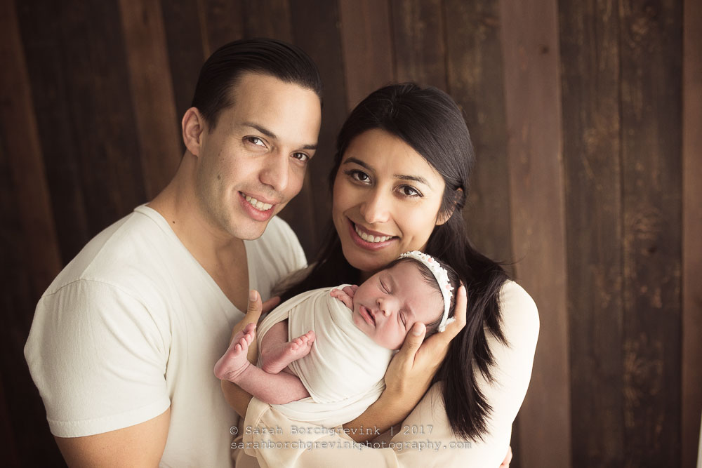 Family Newborn Photography Pose