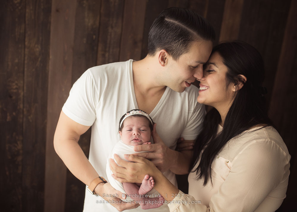 Father and Newborn Photography