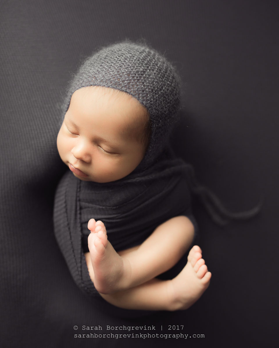 Colorful Newborn Photography Session