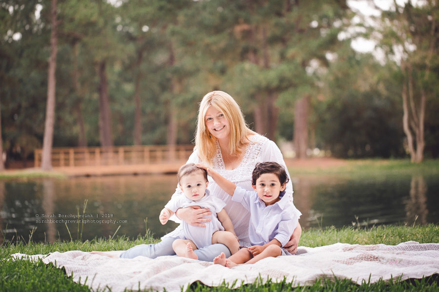 Outdoor Child Session with Mother