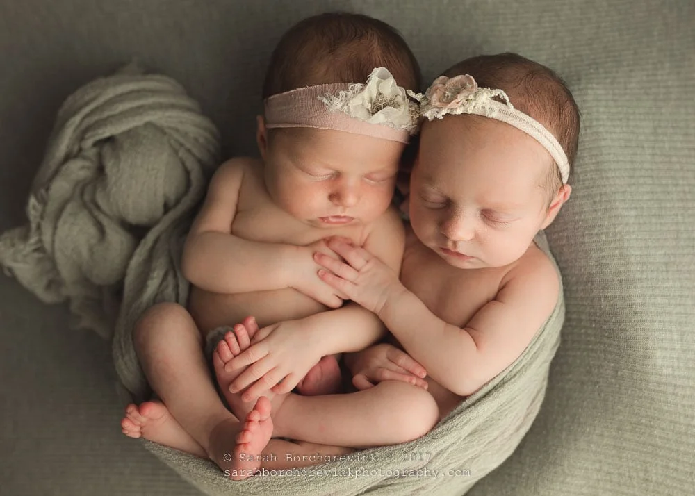 Newborn Twin Photography Houston