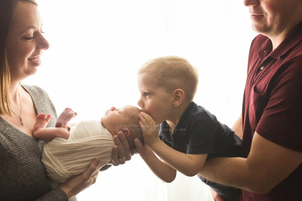 Hello, World! Happy, Little, & Loved Poses with Family, Siblings, and