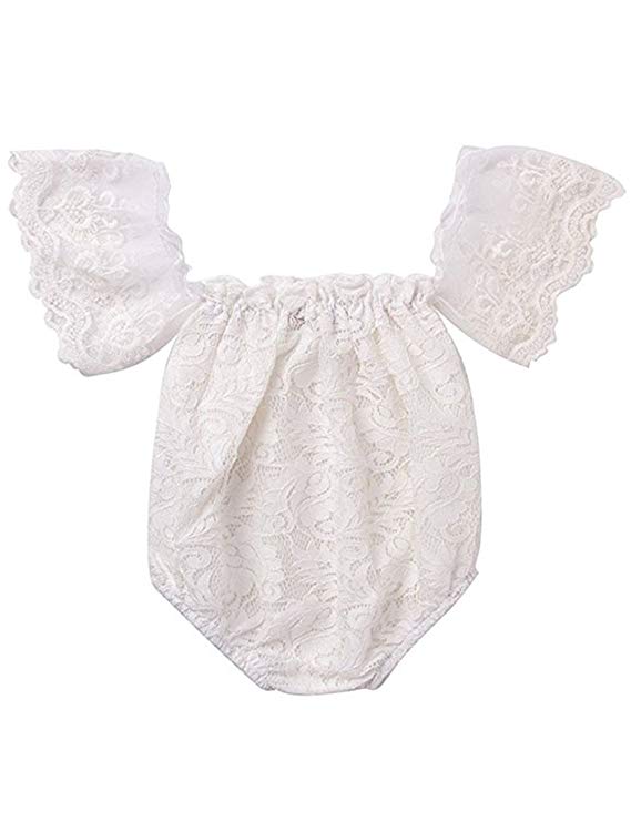 Baby Girl Off Shoulder Romper