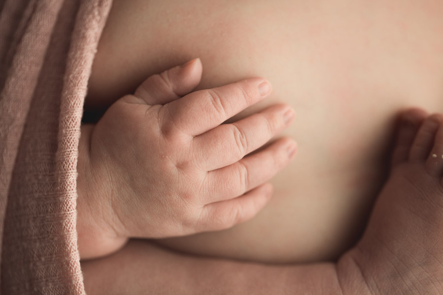 Newborn detailed photographs