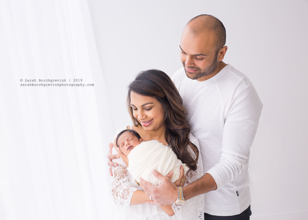 Family Portraits with Newborn Baby