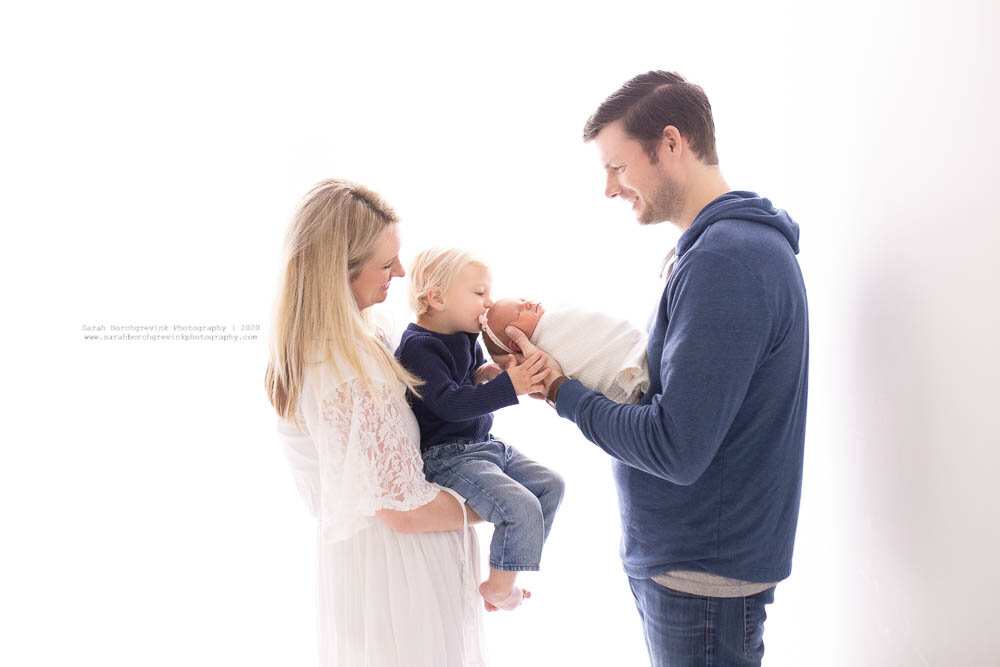 Light, bright, and airy family photos