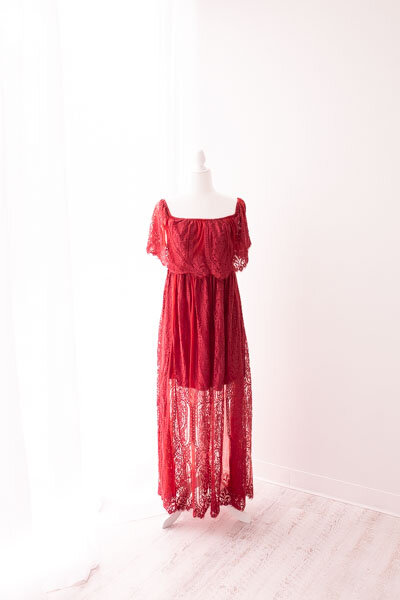 Flowy, boho and organic gown