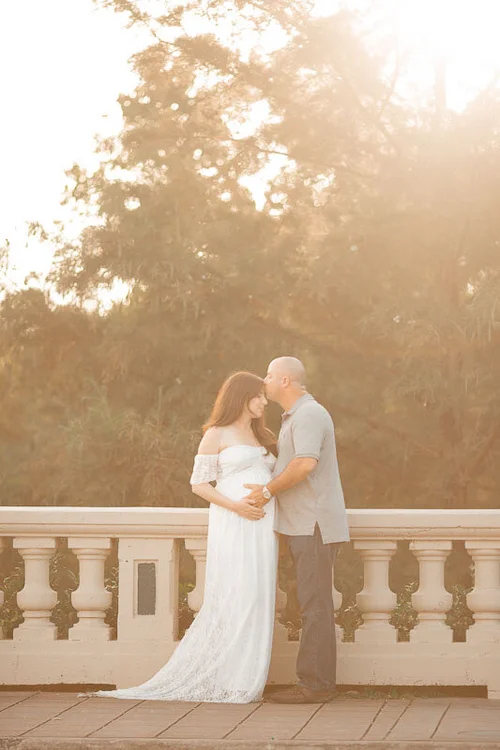 Houston outdoor maternity photography
