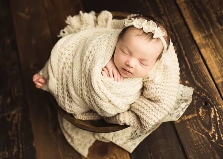 Wrapped Newborn