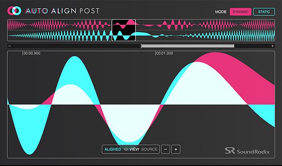 Sound Radix announce Auto-Align Post, a new plug-in for audio post-production.