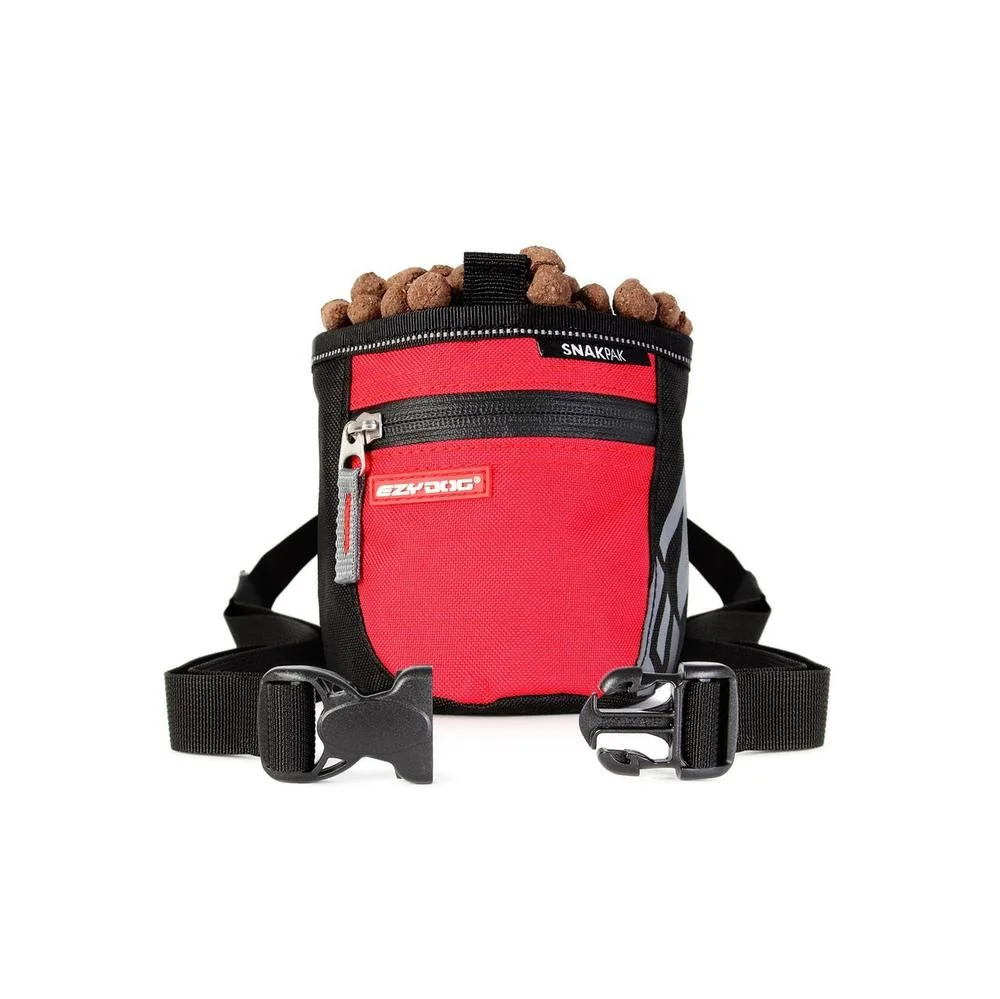 dog treat bag with magnetic closure