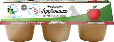 unsweetened applesauce for dogs