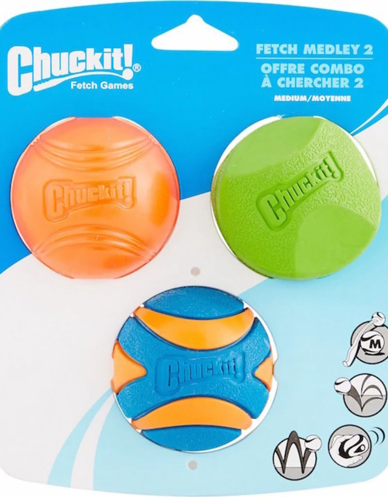 chuck it fetch medley