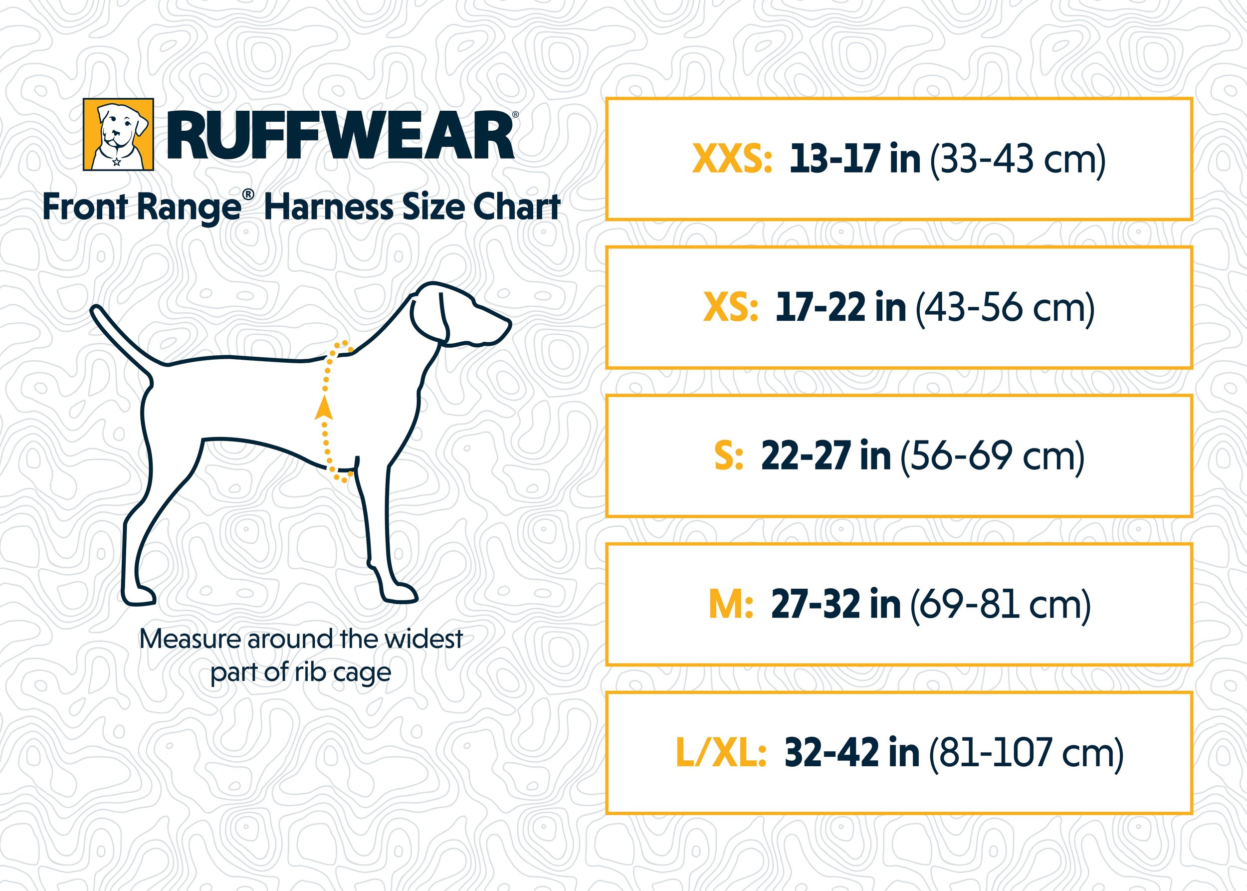 RUFFWEAR Front Range Dog Harness Campfire Orange Reflective Padded No Pull Harness Medium