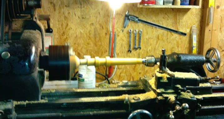 Exterior turning on a Grenser top joint
