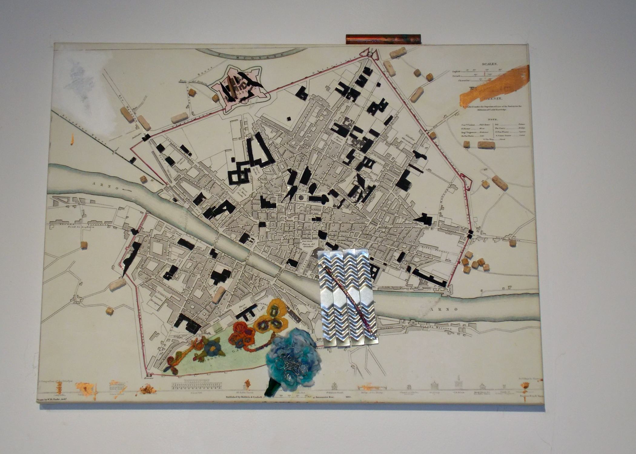 "Florence Map Painting"