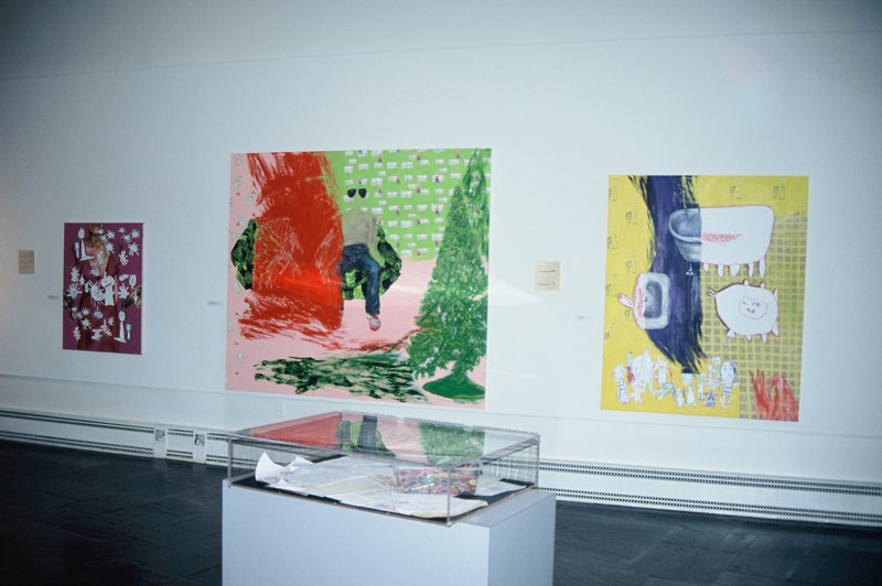Journals , collaboration with Carol Cooley, BFA exhibition, Allen R. Hite Gallery, University of Louisville, KY, 2004