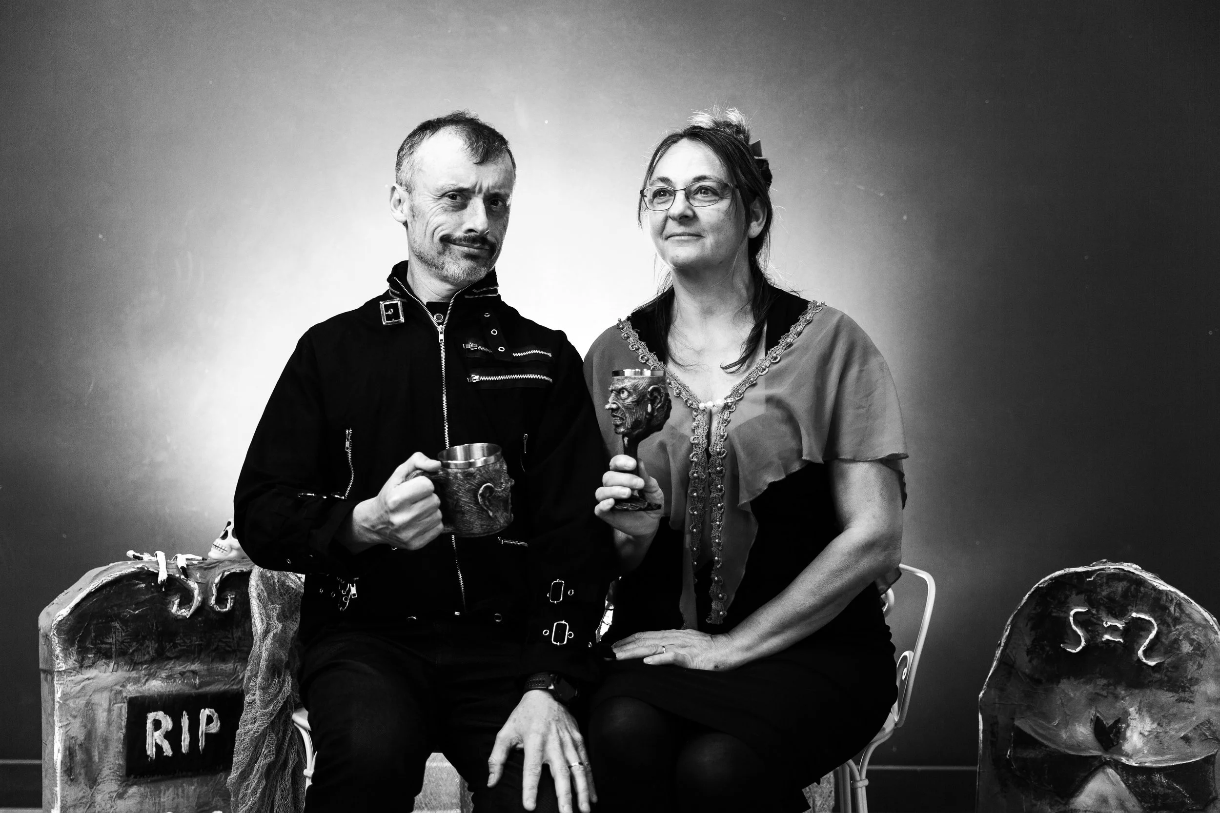 Jean Vigne et Pascale Languille, les éditions du Petit Caveau