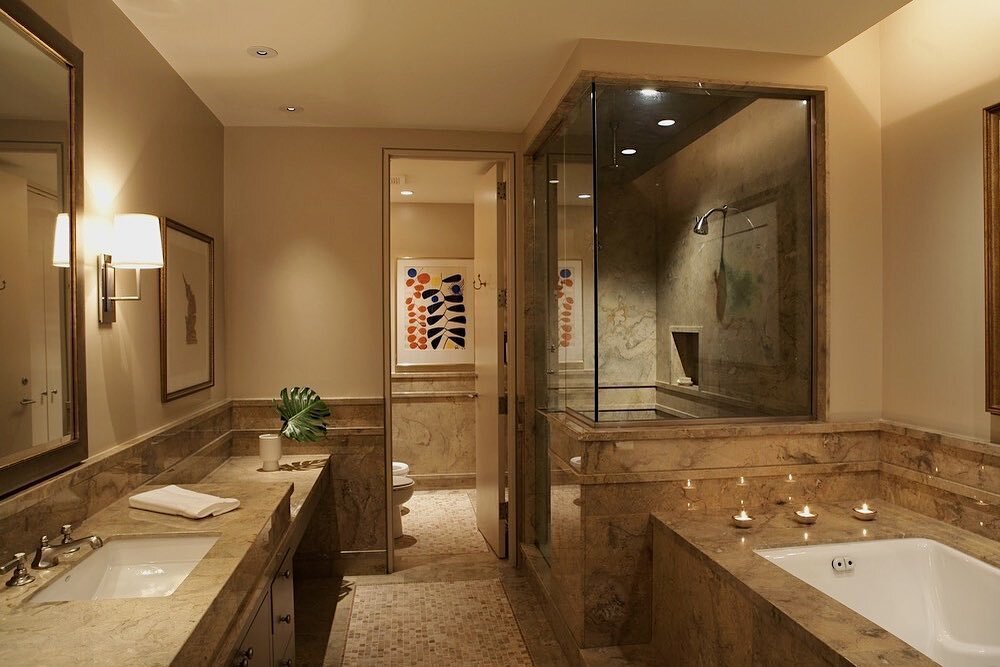 Wow! We&rsquo;re very grateful to have the opportunity to be a part of creating spaces like this!
.
.
.
.
.
.
.
.
.
#chicago #generalcontractorchicago #generalcontractors #carpentry #interiordesign #stone #bathroomdesign