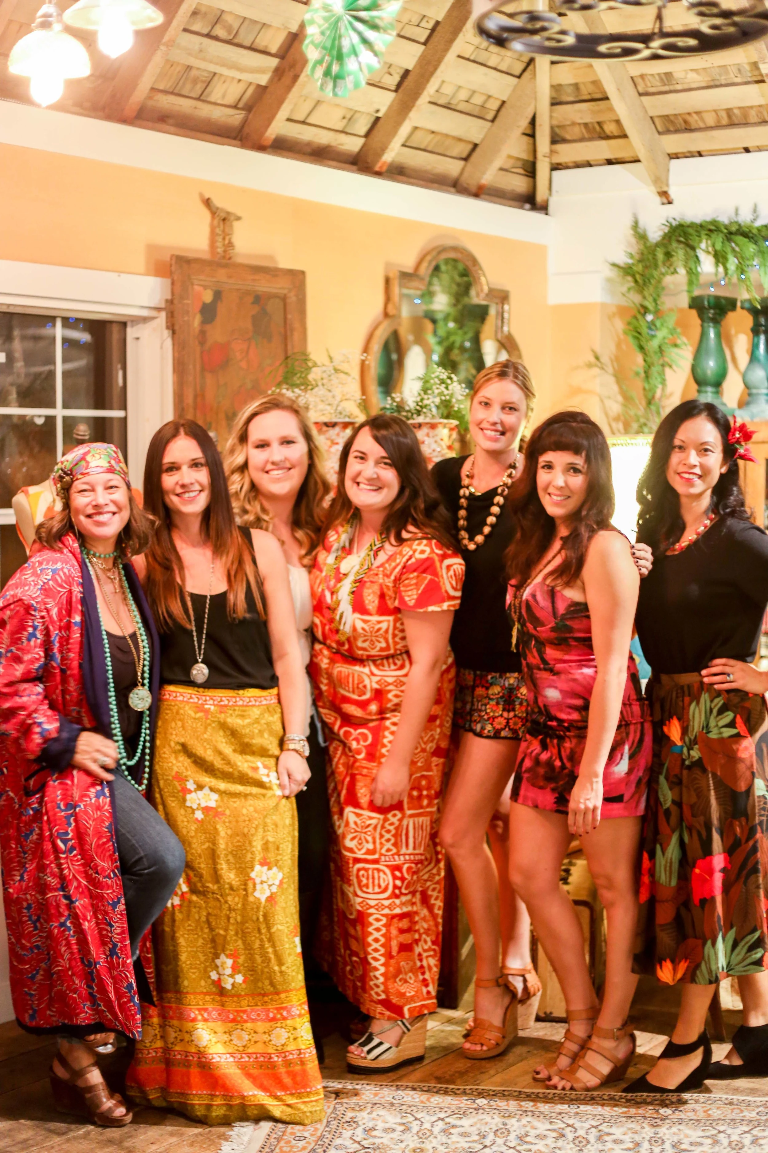 SOURCED. a california collective // Hawaiian Holiday Party