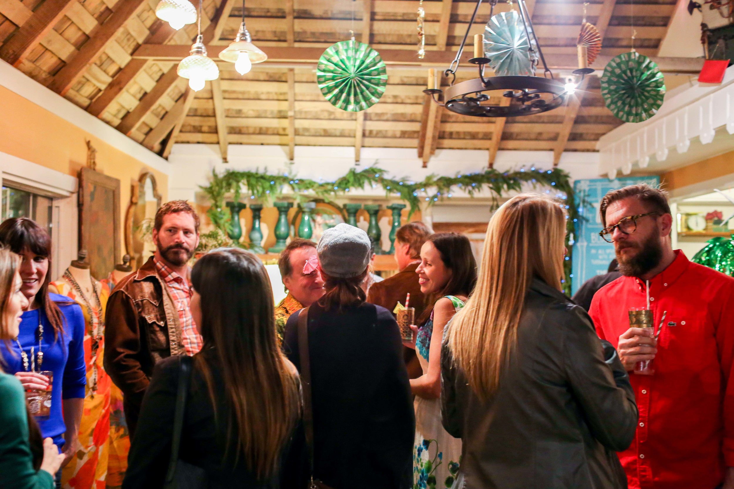 SOURCED. a california collective // Hawaiian Holiday Party