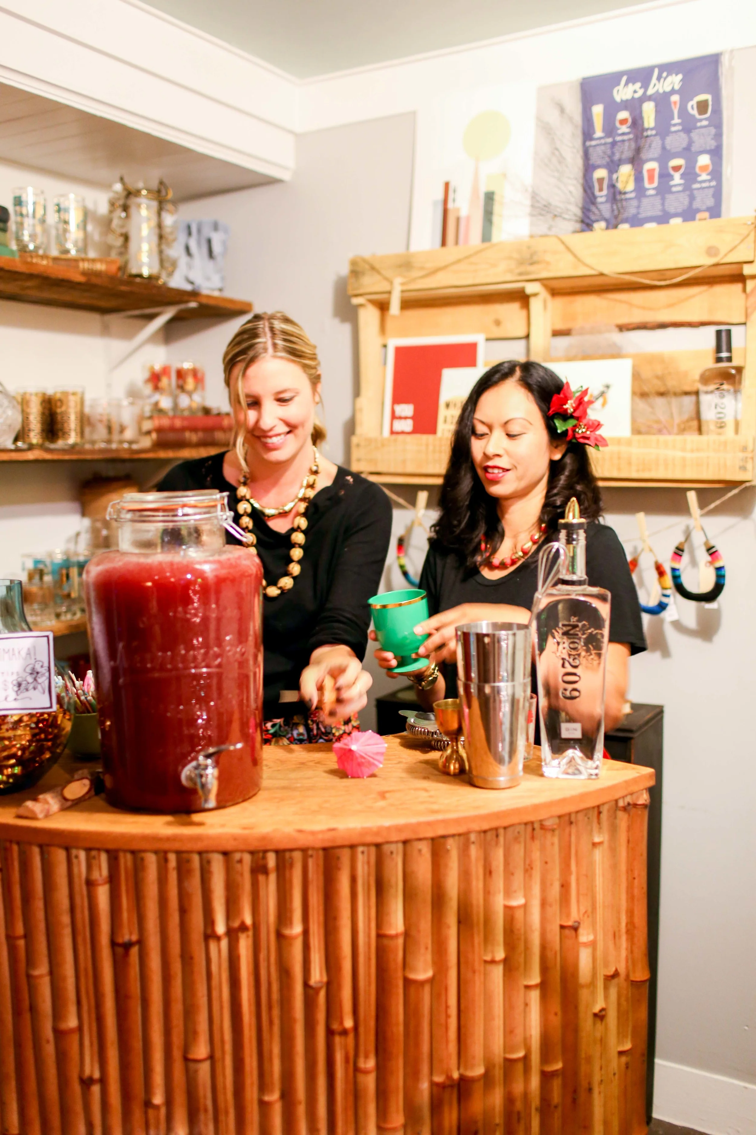 SOURCED. a california collective // Hawaiian Holiday Party