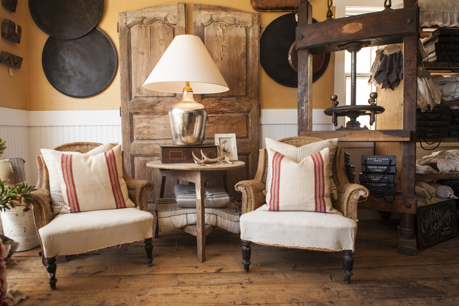 French Antiques from CCH Design at SOURCED. laguna beach 
