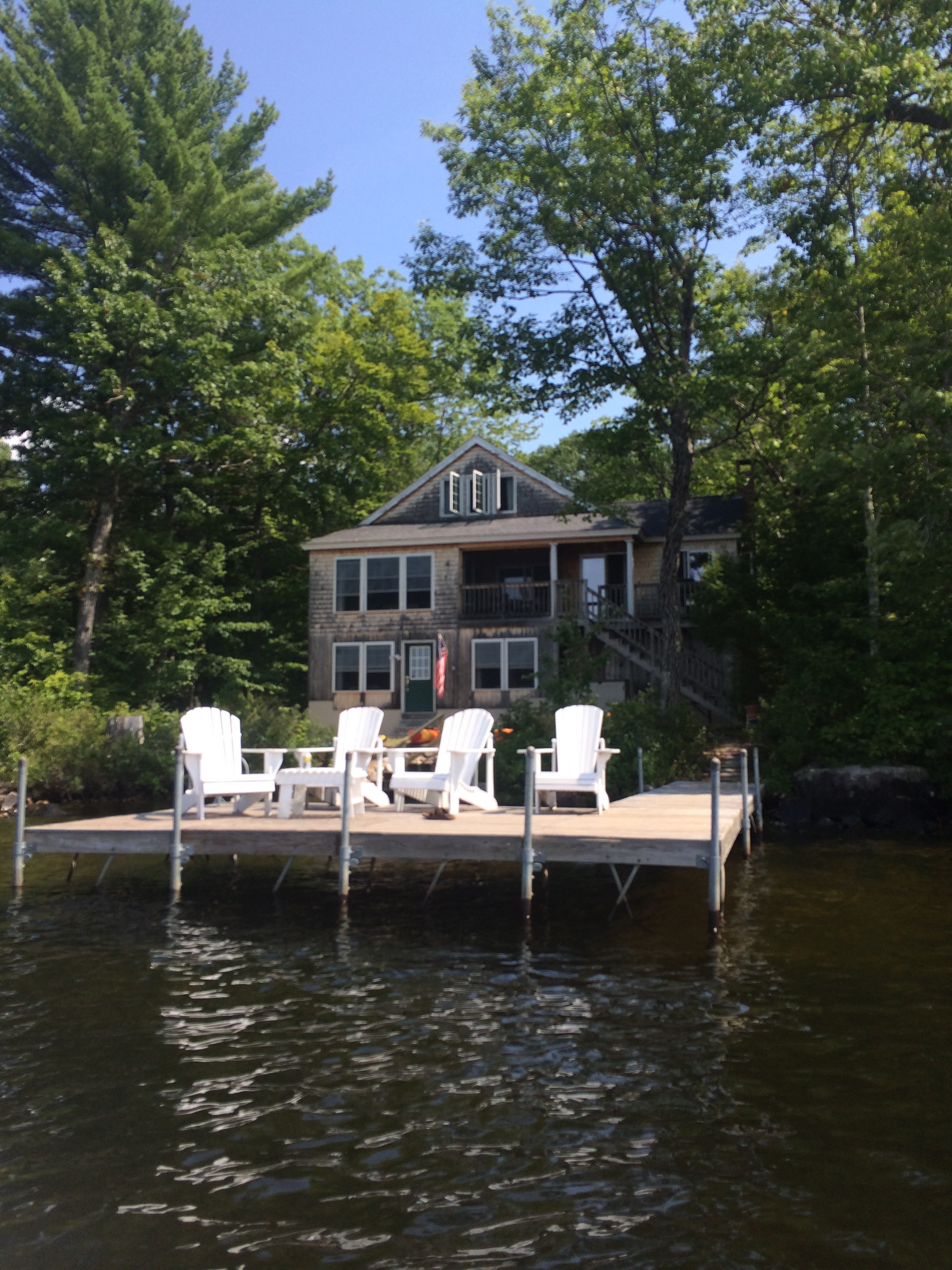 The perfect lake house we stayed at