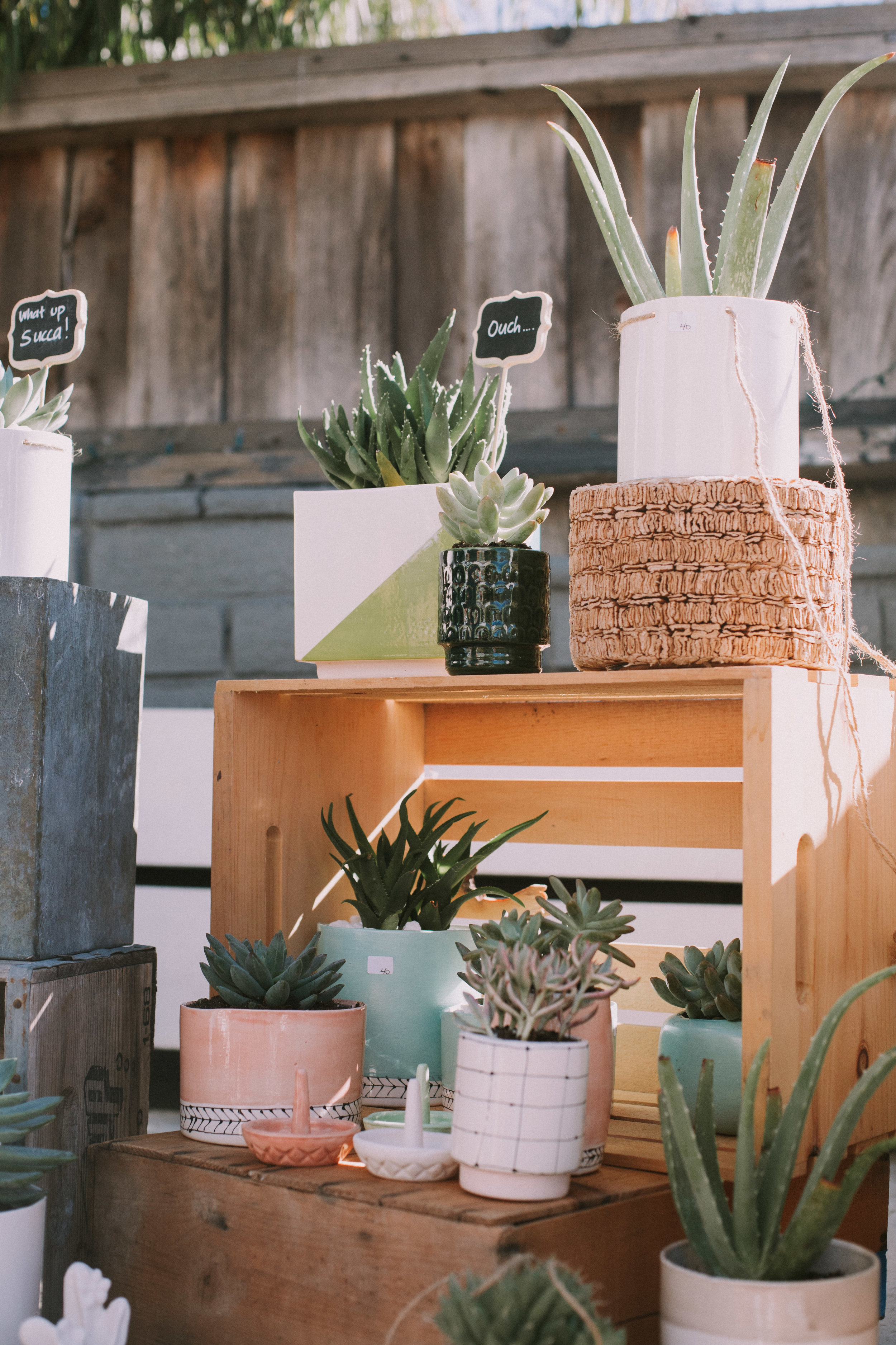 SOURCED. Pop Up Market in Laguna Beach, CA