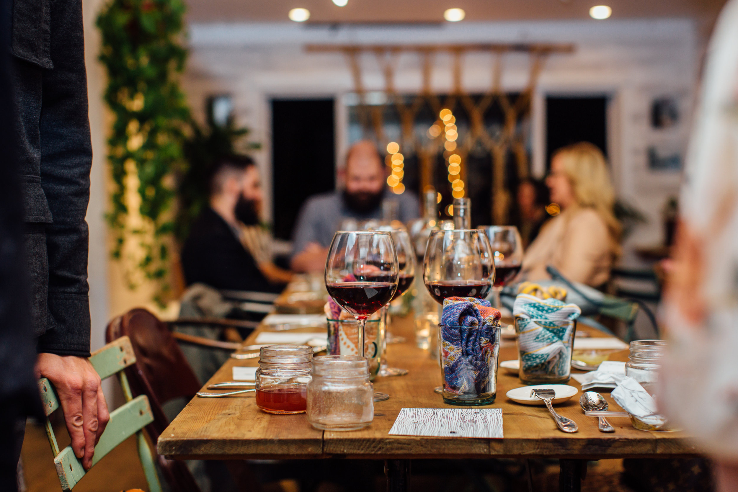 Lark Pop Up Dinner at SOURCED. Laguna Beach, CA. Photos by Kendal Riley