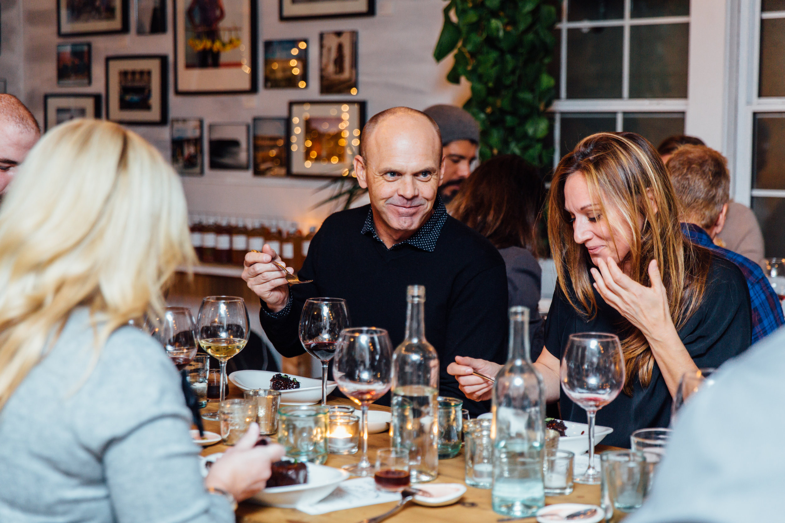 Lark Pop Up Dinner at SOURCED. Laguna Beach, CA. Photos by Kendal Riley