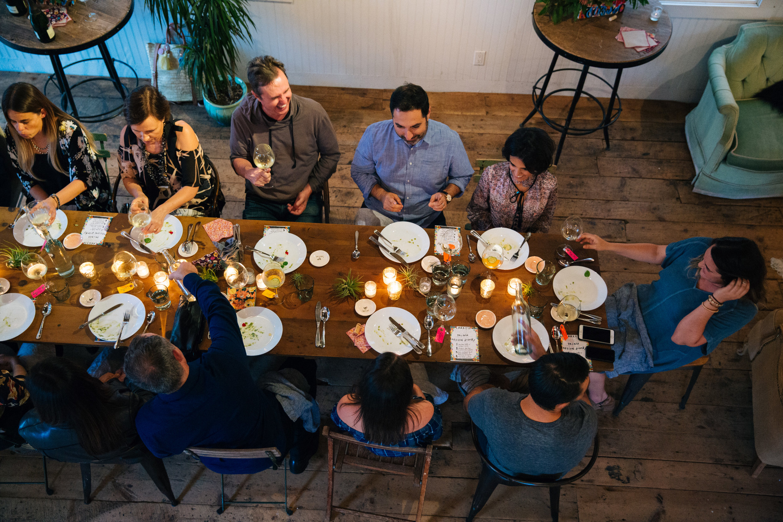 Lark Pop Up Dinner in Laguna Beach, CA