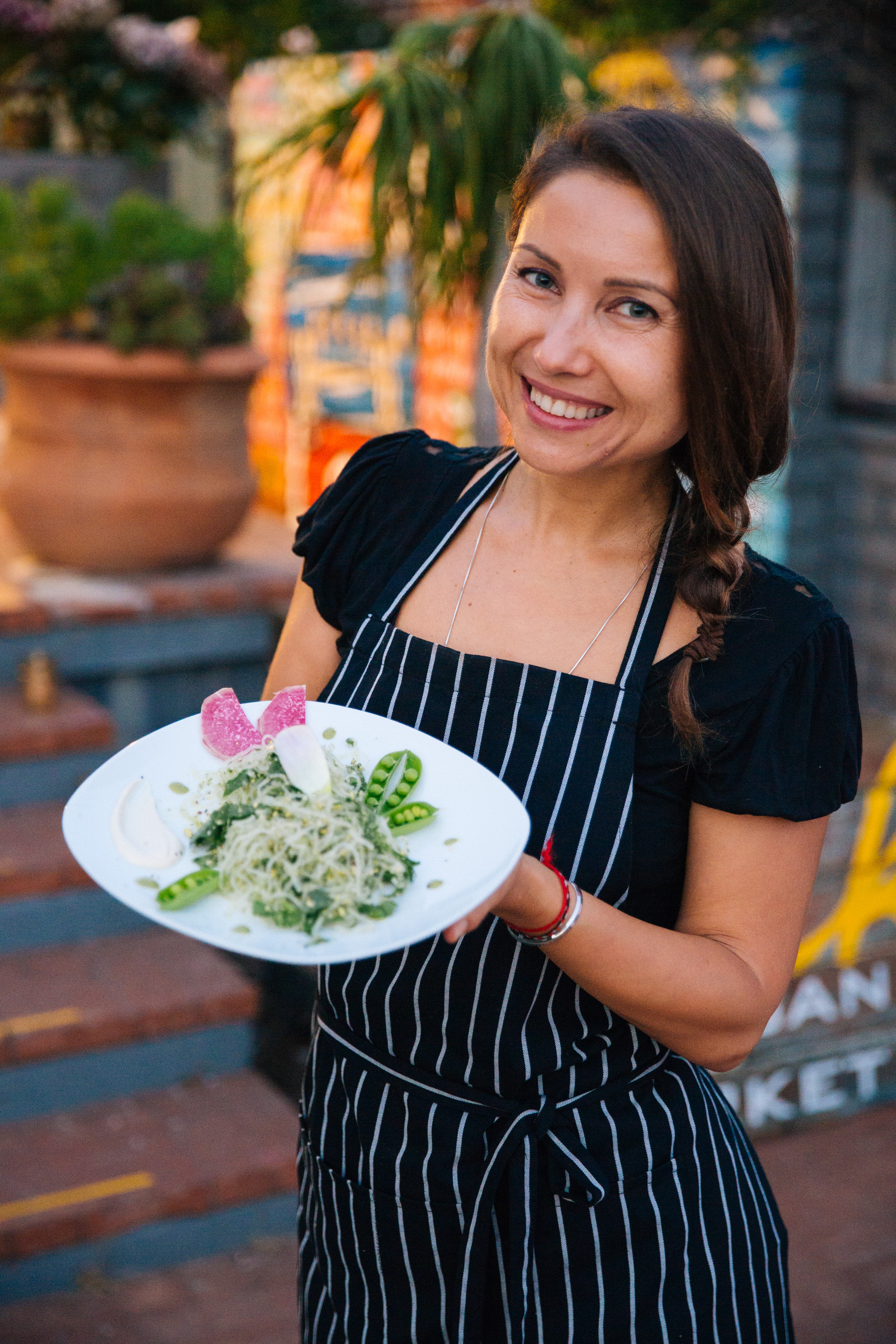 Chef Lena Ksanti of Pure Vegan Foods