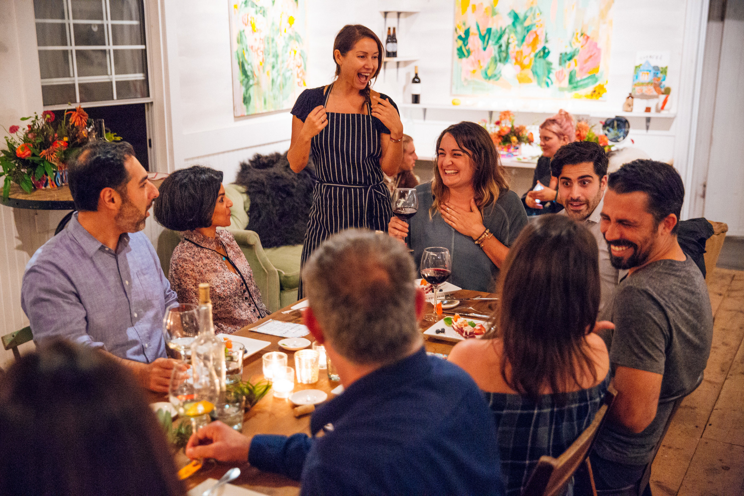 Lark Pop Up Dinner in Laguna Beach, CA