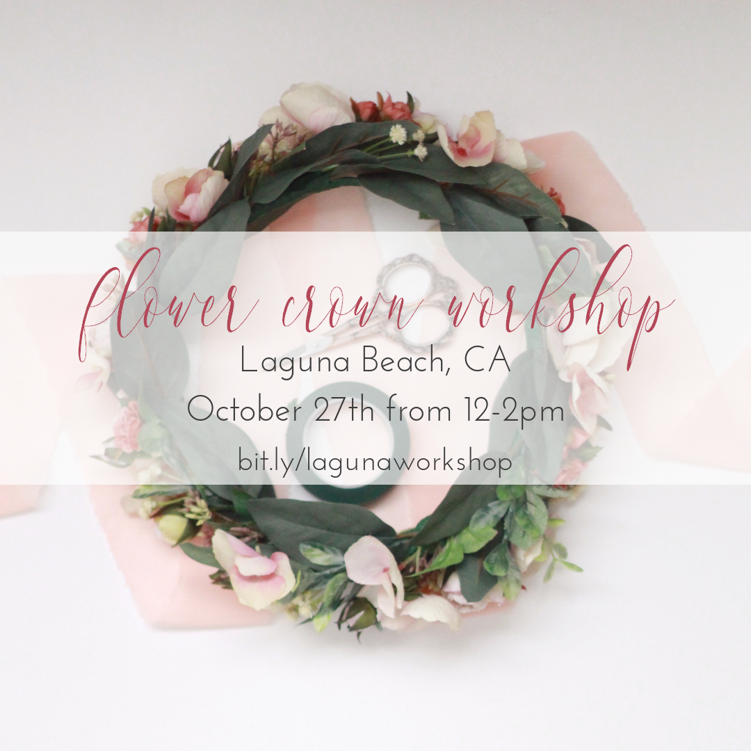 Flower Crown Workshop with Love Sparkle Pretty
