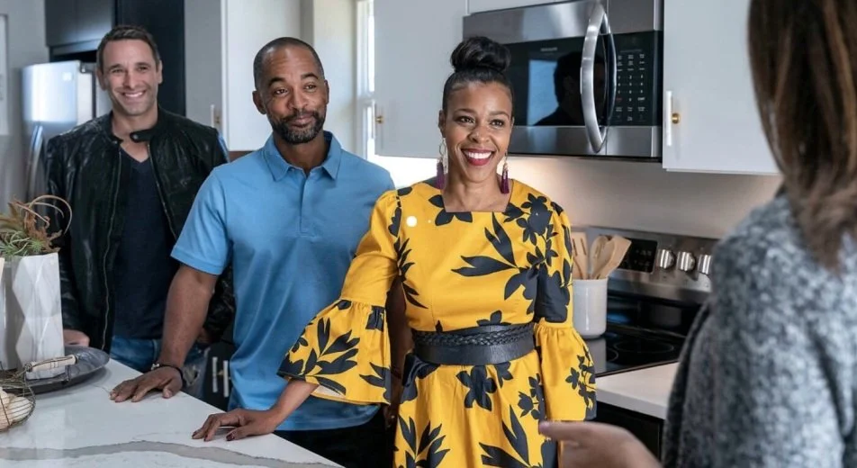 Air Concierge Team hosting HGTV show with homeowners Amir and Traci