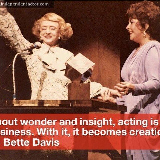 Bette Davis on Acting