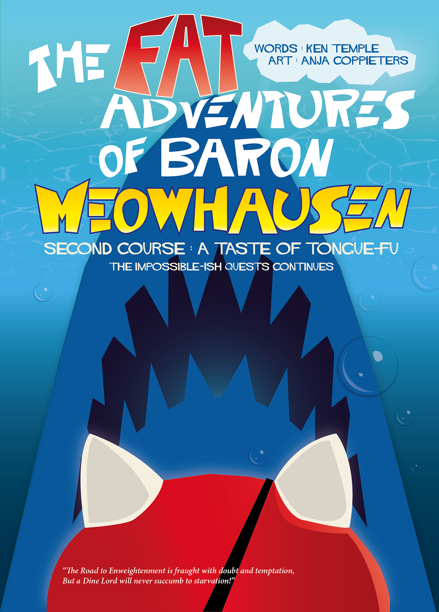 The Fat Adventures of Baron Meowhausen — Second Course: A Taste of Tongue-Fu