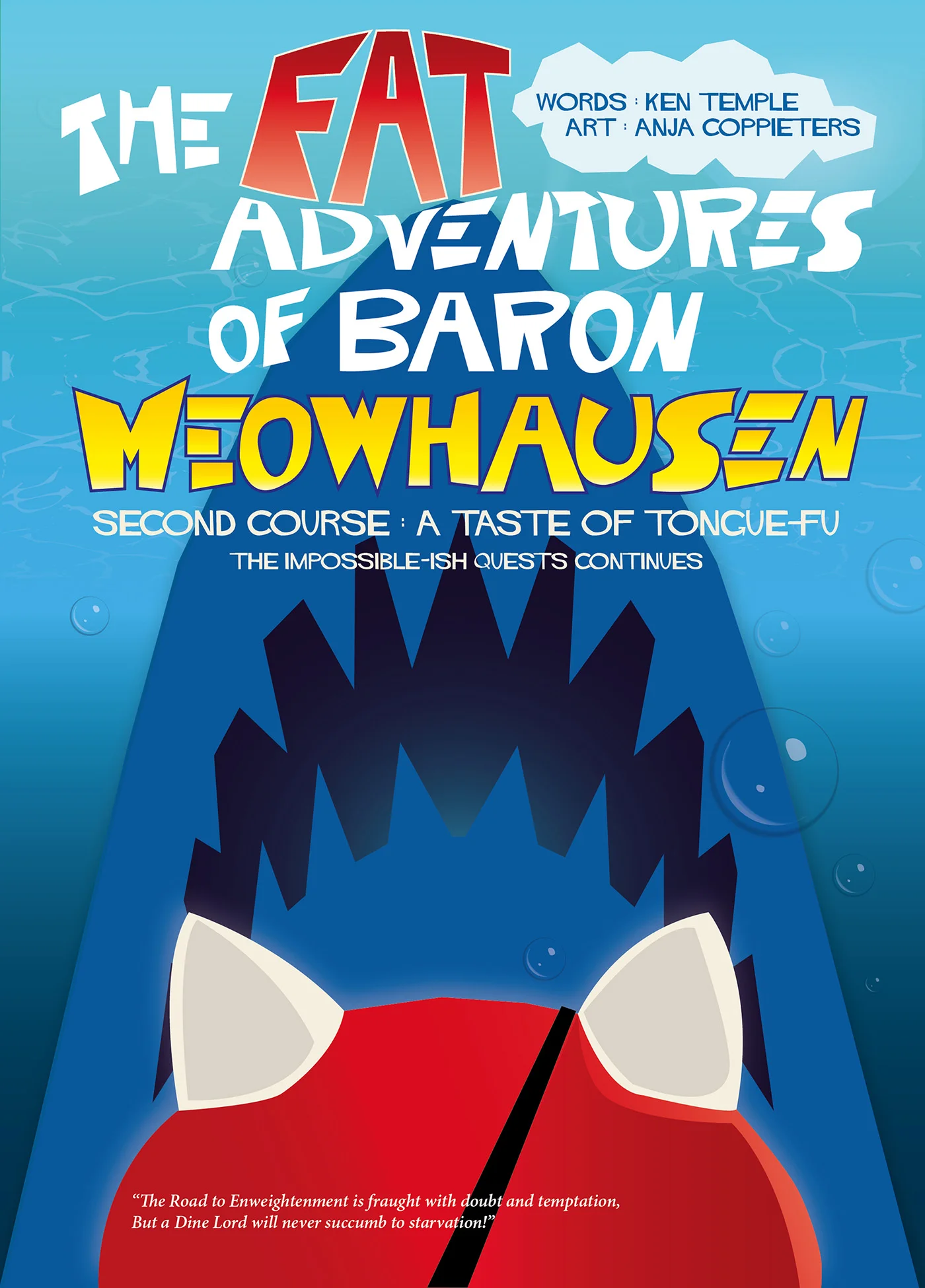 The Fat Adventures of Baron Meowhausen — Second Course: A Taste of Tongue-Fu