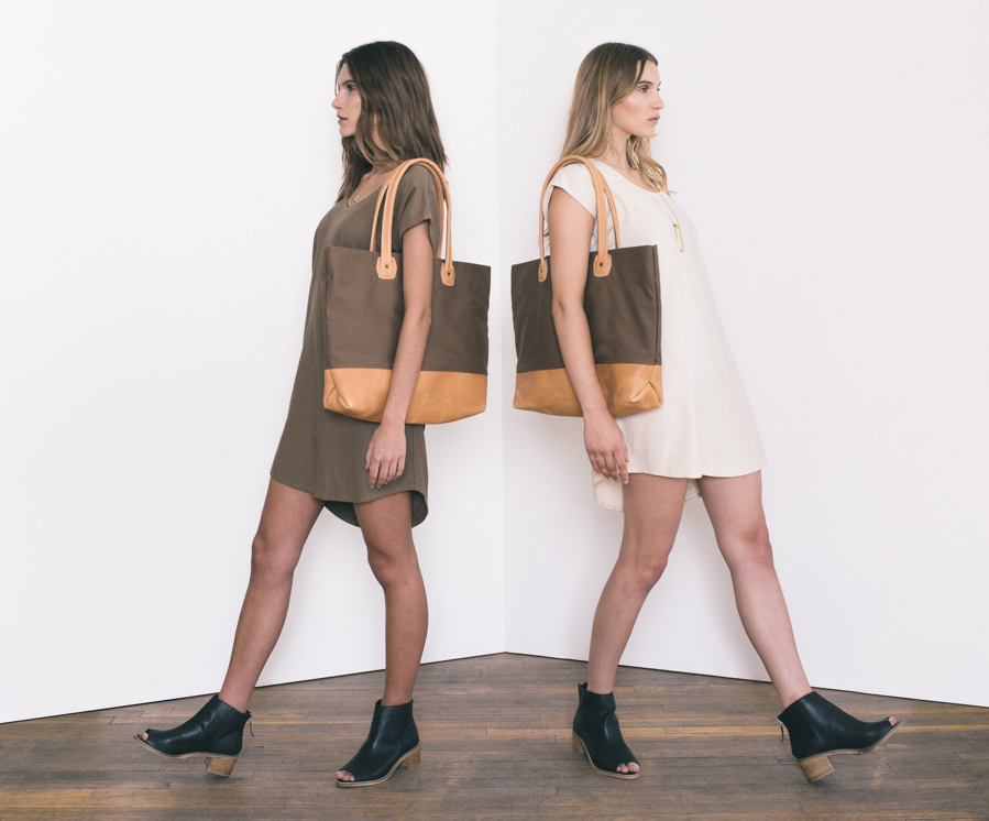 Wood & Faulk: Tote Collection
