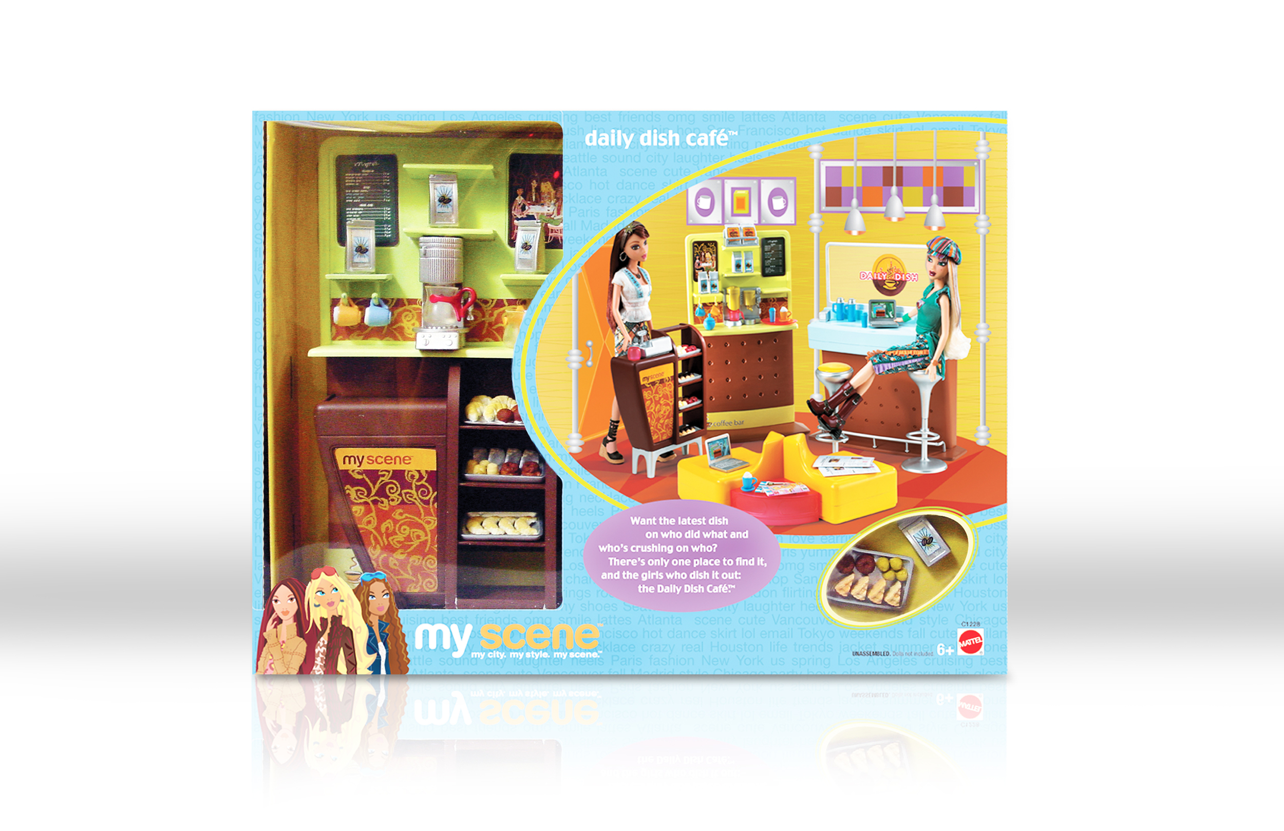 My Scene - Daily Dish Cafe Accesory Playset