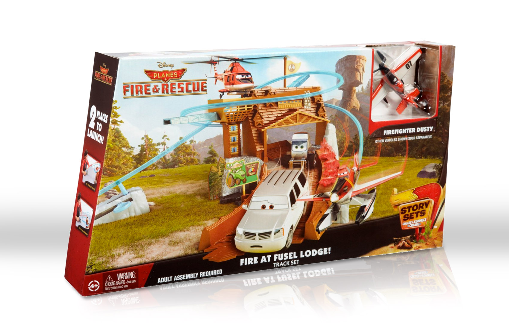 Disney Planes Fire & Rescue - Fire at Fusel Lodge playset