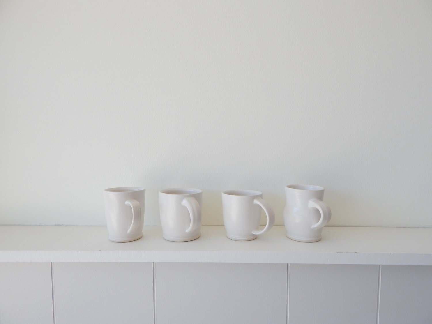 Simple White Mugs — Soul Sister Studio