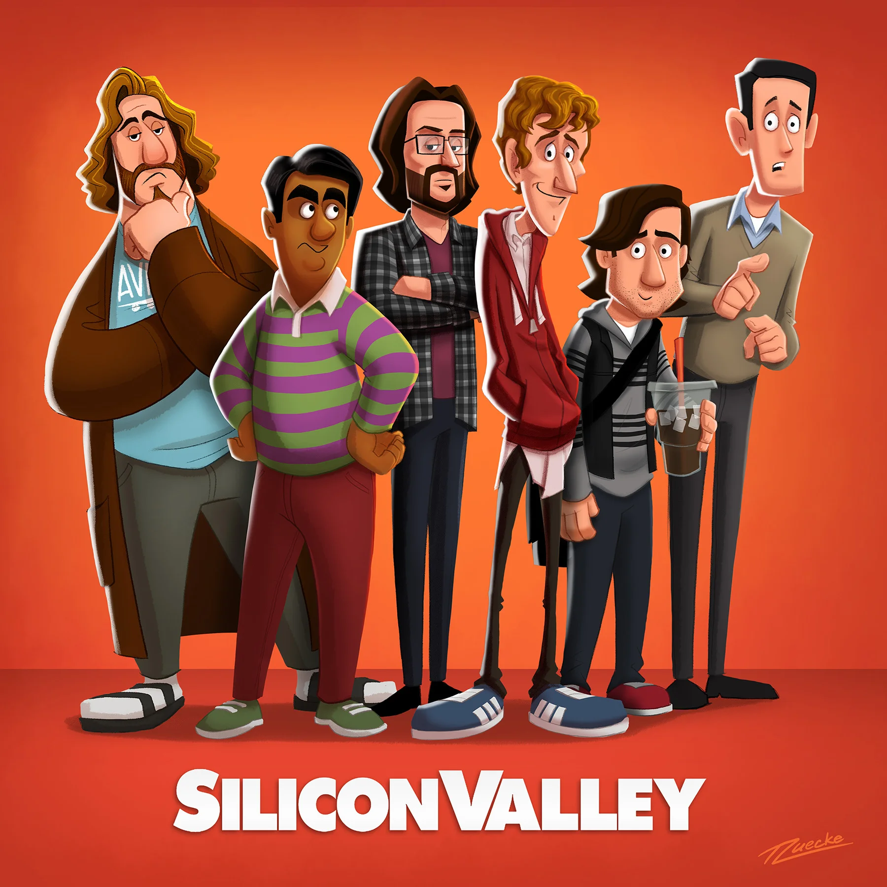 "Silicon Valley" Fan Art