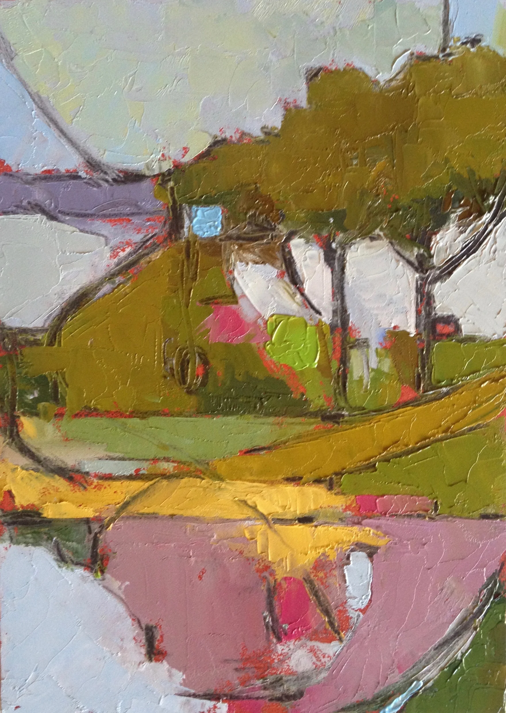Crystal Lake 5"x7" $350