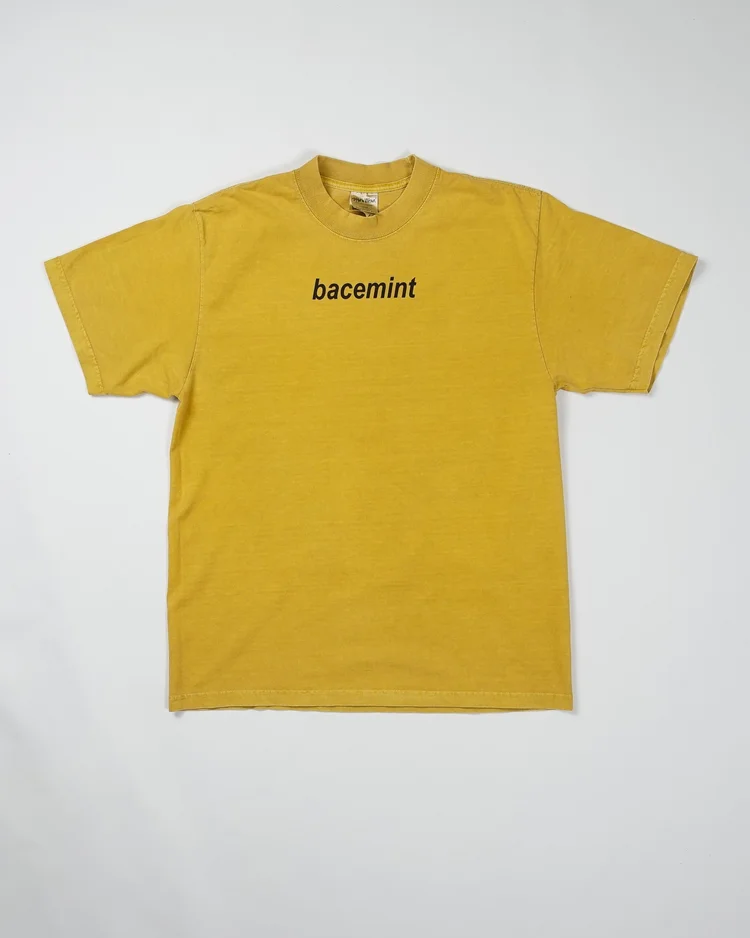 BACEMINT - Classic Mustard Tee