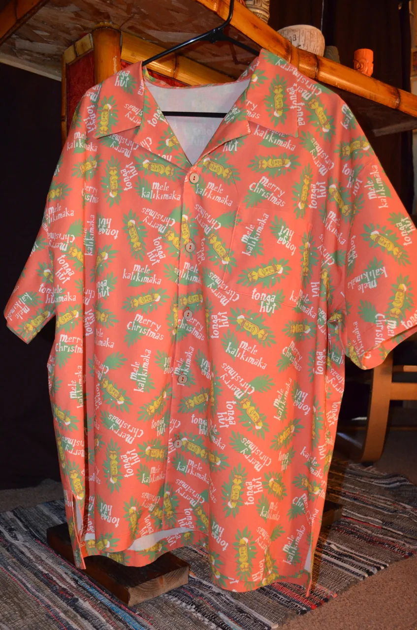 Tonga Hut Christmas shirt