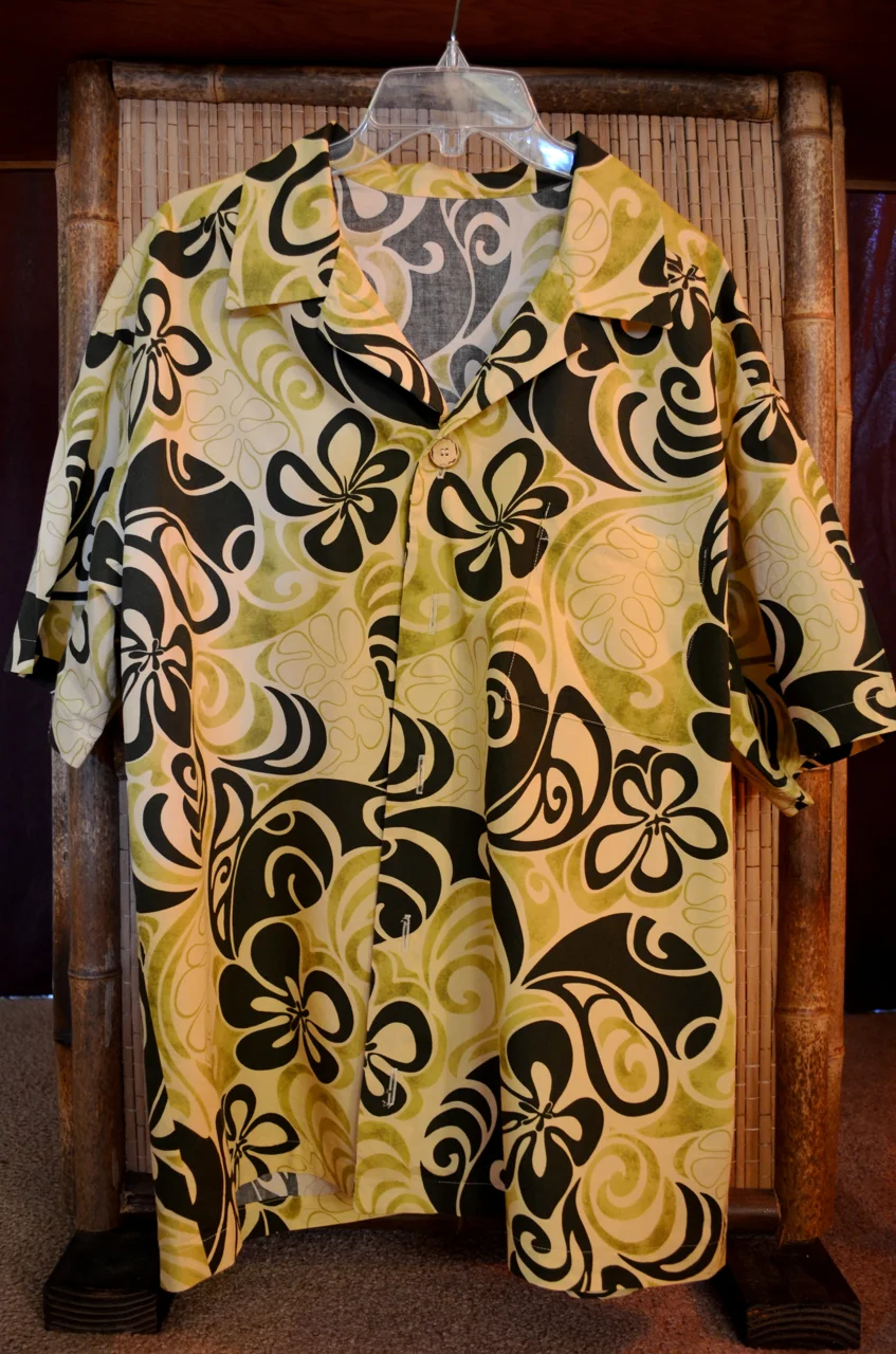 60's / Psychedelic-style Aloha shirt